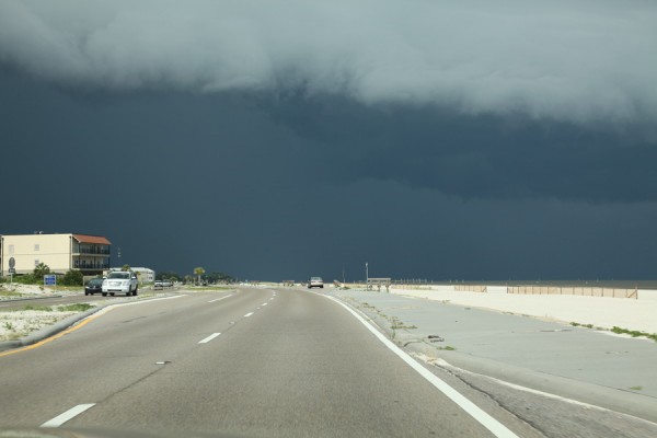 Thunder on Long Beach, Mississippi