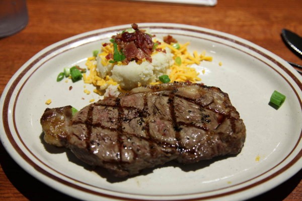Steak at K-Bob's
